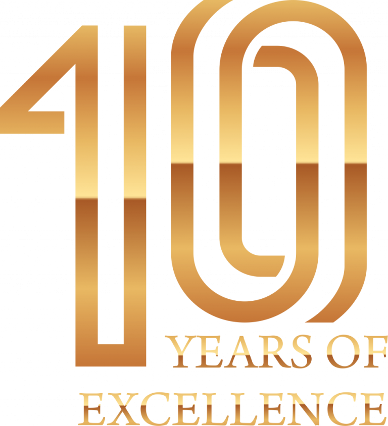 10 years of excellence